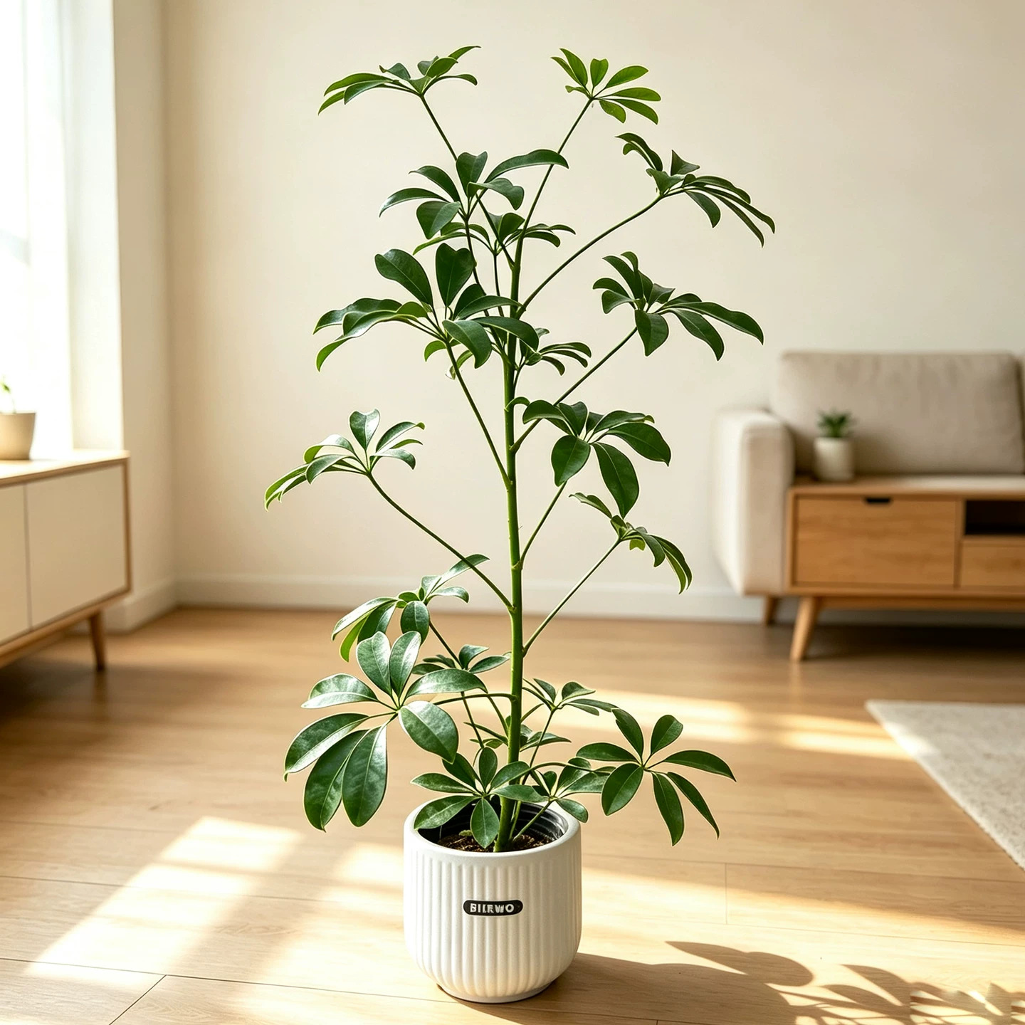 鸭架木80-90cm+聚宝盆套盆