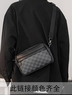 Casual one-shoulder bag, belt bag, men's backpack, small bag, camera, equipment bag, upgraded version