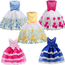 kids summer party princess tutu dress girls children dresses