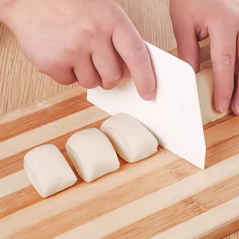 加厚切面刮板肠粉奶油刮刀梯形烘焙工具大中小号蛋糕塑料硬质抹刀