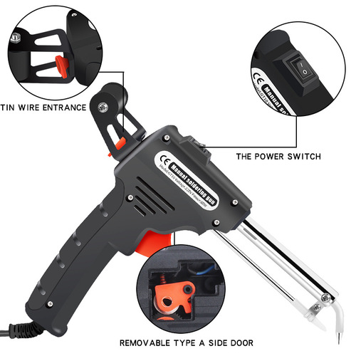Cross-border manual soldering gun handheld automatic soldering gun electric soldering iron soldering tool set European and American manufacturers