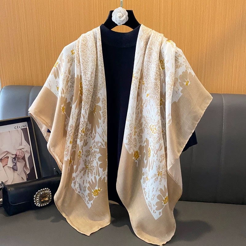 우아한 플라워 카키-23#