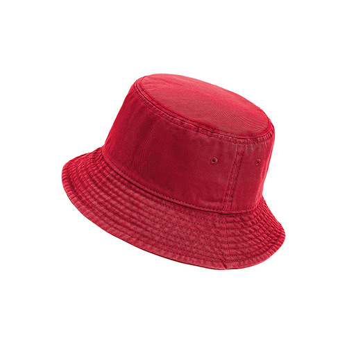 Summer High-Quality Washable Pure Cotton Fisherman Hat Korean Style Bucket Hat Unisex Versatile Bucket Hat Large Head Adjustable Trendy