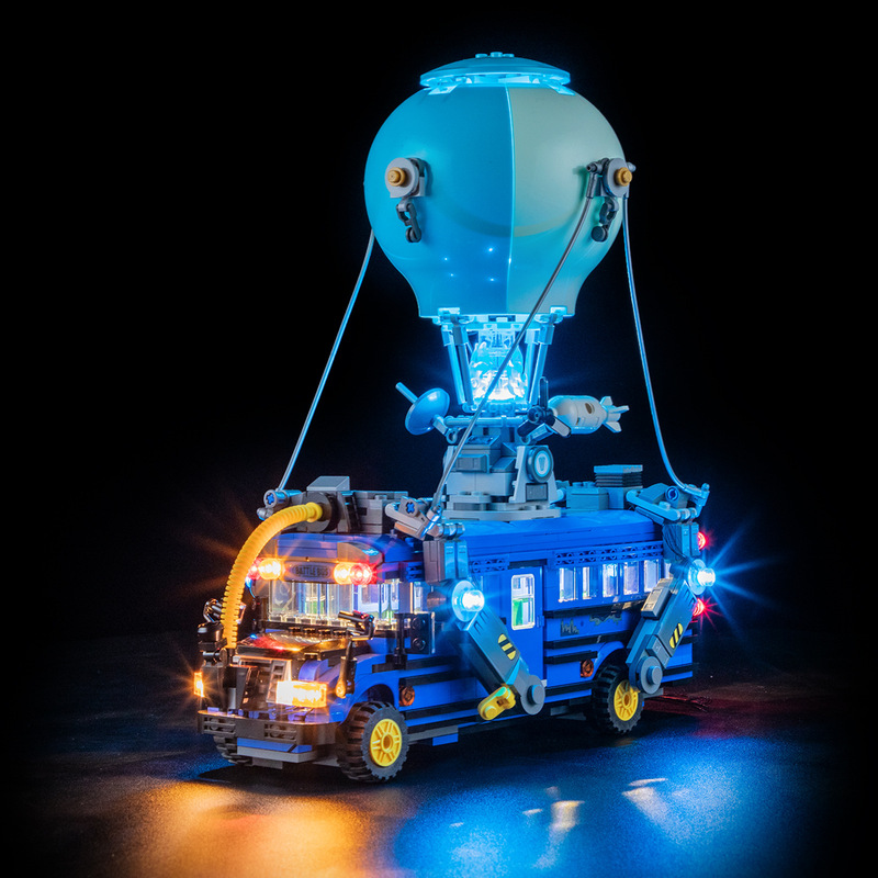 YEABRICKS Compatible Lego 77073 Battle Bus Building Blocks LED Lighting Ornament Lighting YEABRICKS Compatible Lego 77073 Battle Bus Building Blocks LED Lighting Ornament Lighting