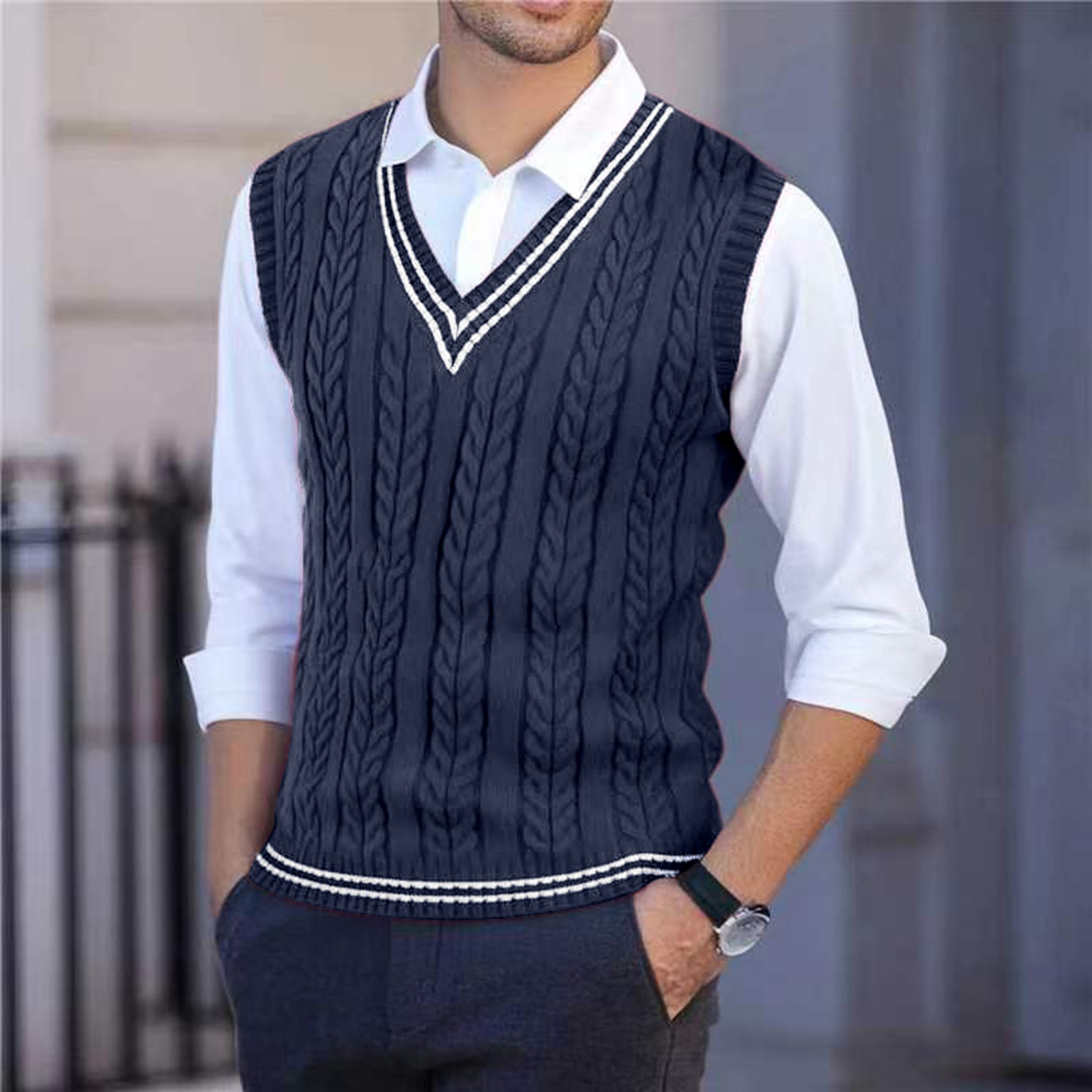 Navy blue / M