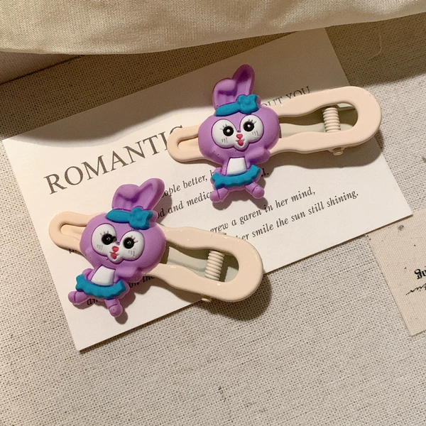 Purple rabbit, set, 2 pieces