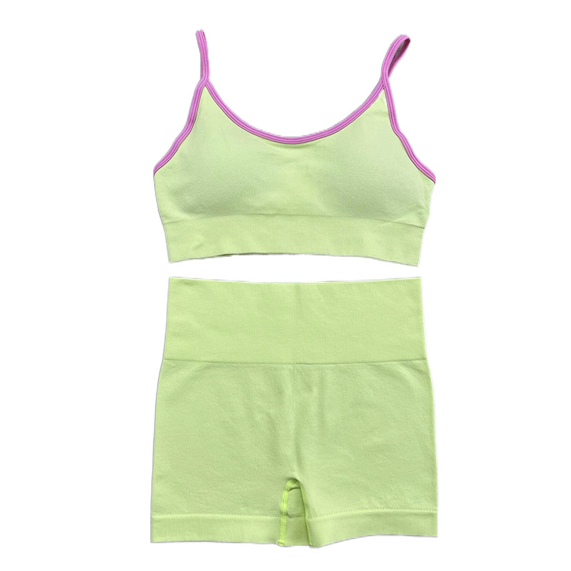 women s yoga bra and shorts nihaostyles clothing wholesale NSXER80280