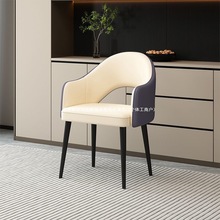 网红餐椅家用商用轻奢酒店饭店餐厅椅子现代简约餐桌椅洽谈靠背椅