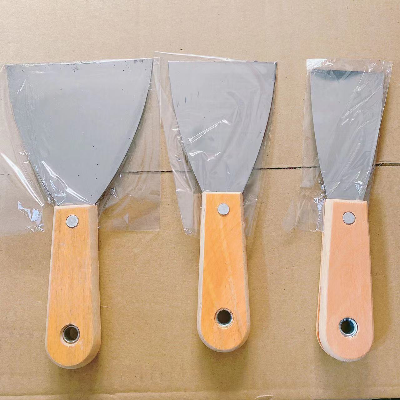 2 Yuan Wooden Handle Putty Knife Ash Knife Ash Shovel Putty Knife Putty Shovel Cleaning Knife Two Yuan Store Supply Wholesale