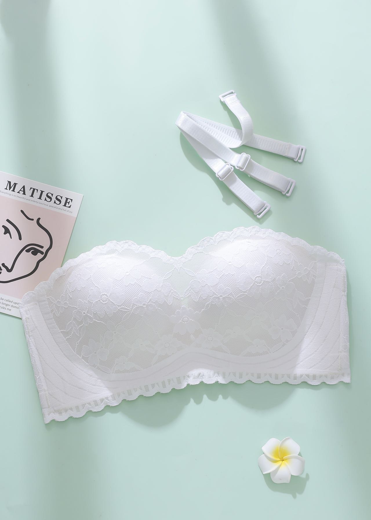 2023 verano nuevo estilo sin tirantes top de tubo ropa interior de niña antideslizante cómodo y sin costuras