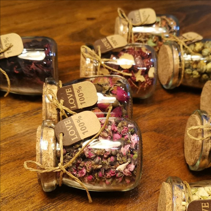 【お土産花茶】親友先生の年長者の結婚祝いの誕生日不動産にロマンチックなプレゼントを贈る