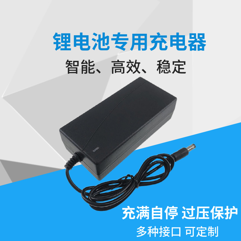 锂电池充电器两轮平衡车漂移车扭扭车聚合物48V2A电动车锂电充电