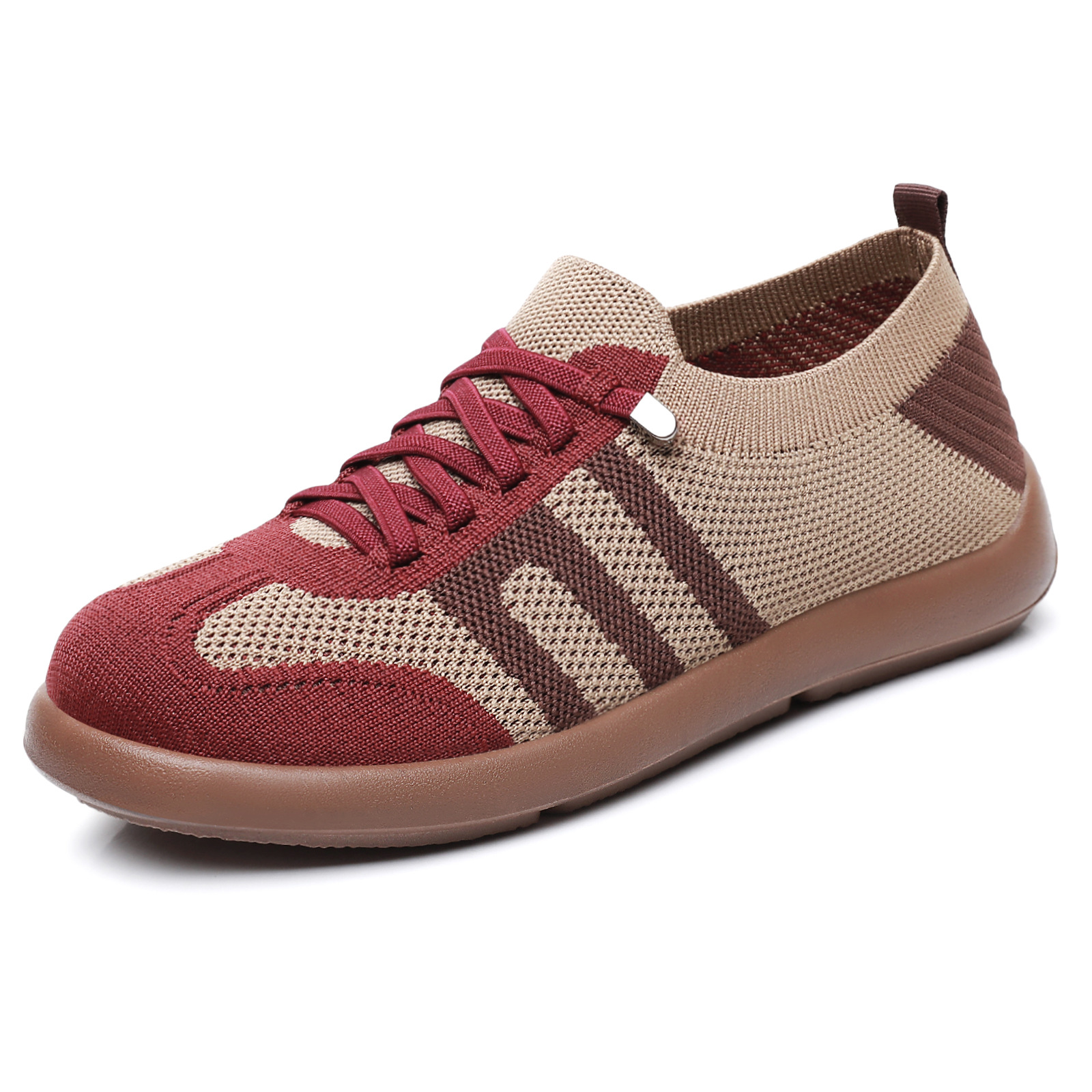 Zapatos de Mujer, Versátiles, Estilo Primavera, Nuevos, Zapatos Deportivos Alemanes, Tejido Transpirable, Zapatos Casuales, Zapatillas Planas y Cómodas al por Mayor