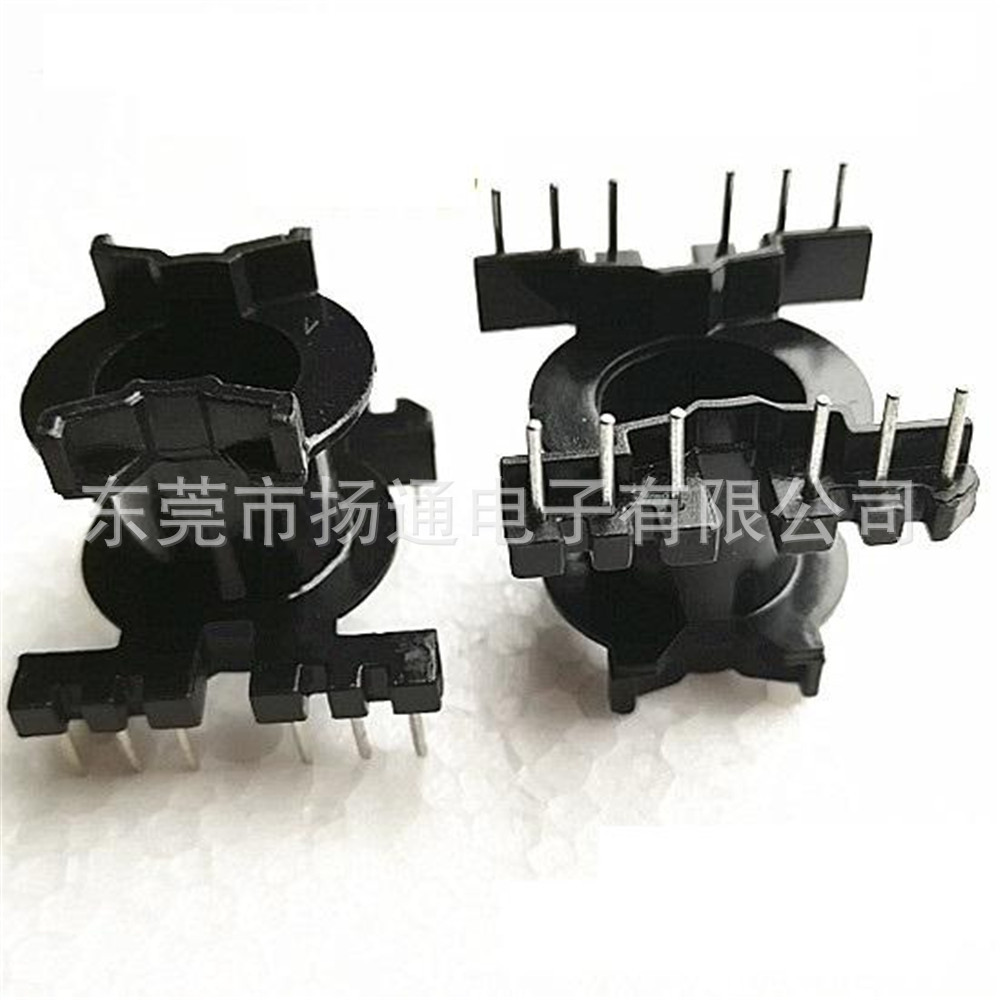 PQ2625变压器骨架PQ2625电木骨架高频骨架立式6+6针磁芯