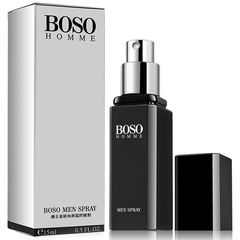 Dr. Nai's Research Men's Spray, 15g BOSO Black & Silver Edition – Non-Numbing Spray for Adult Intimate Use