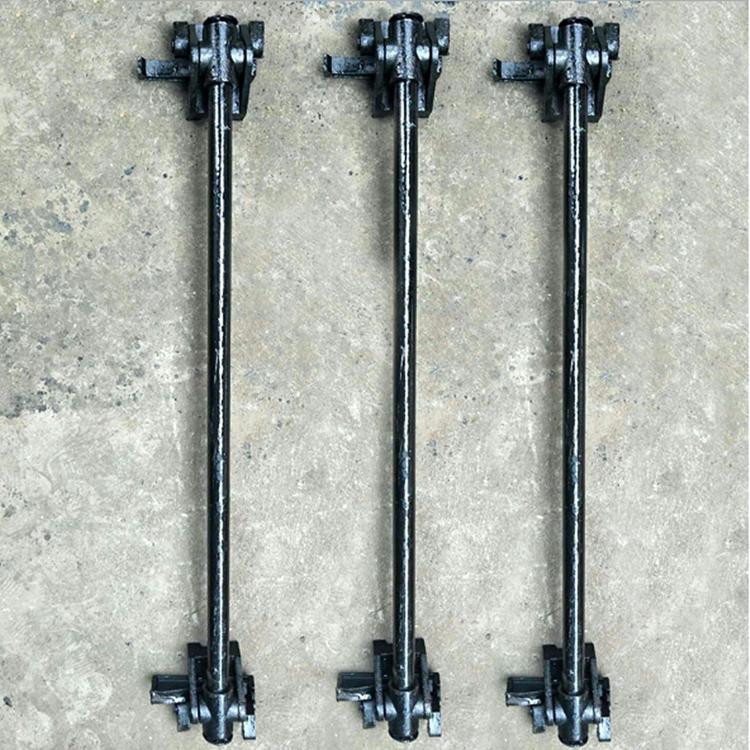 矿用工字钢防倒器 单体压防滑连接器 钢梁防倾倒器