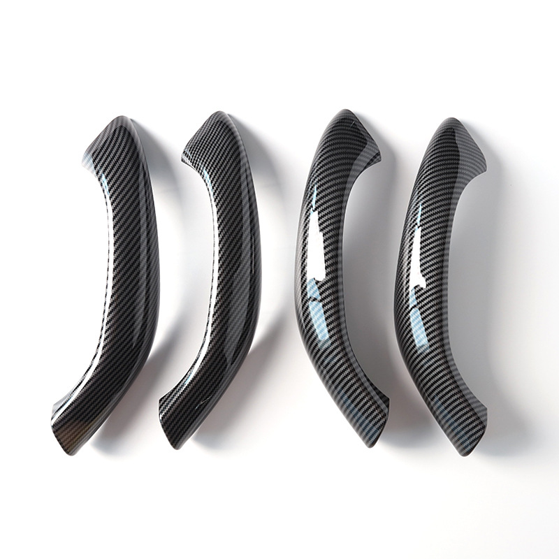 BMW Inner Door Handle For BMW X1 F48 F49 (Armrest, handle, handle) - carbon-fiber-pattern-4pcs