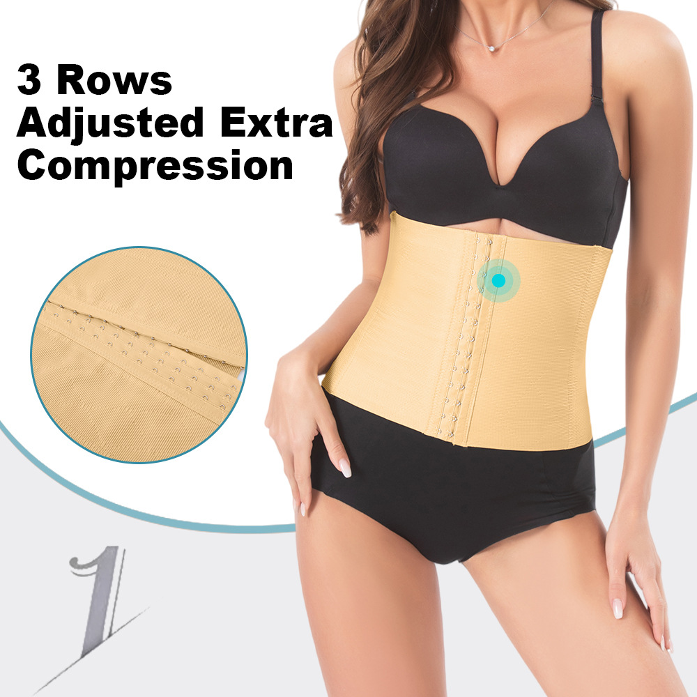 Zhanrun transfronterizo 888 tres breasted ajustable deportes de la cintura sello de hueso de acero de Cintura Alta Seamless reparación postparto vientre conformación image 3