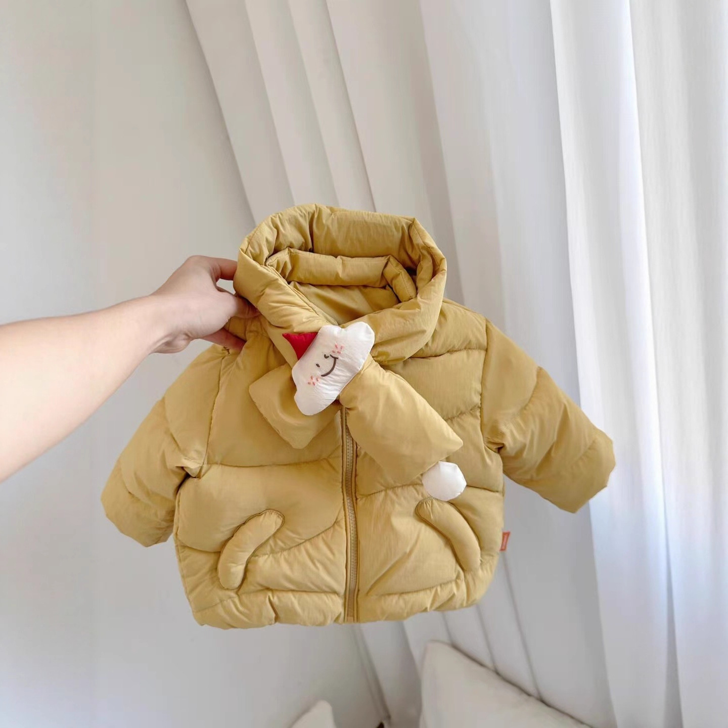 小资范 乐果果2025冬季新款儿童保暖加厚羽绒服湖州织里童装批发