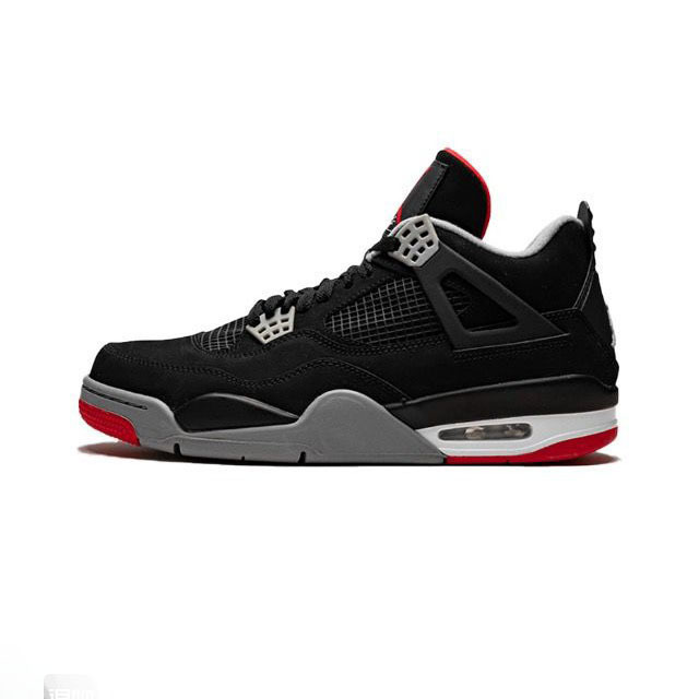 Cross-Border High-Quality Aj4 Shoes from Putian, White Cement, Electric Thunder, Oreo, Practical Jordan 4 Original Aj Basketball Shoes for Export