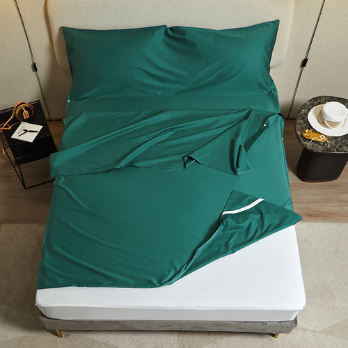 100 pieces of pure cotton hotel anti-dirt sleeping bag travel bed sheet and cover set all-cotton portable business trip travel hotel magic tool
