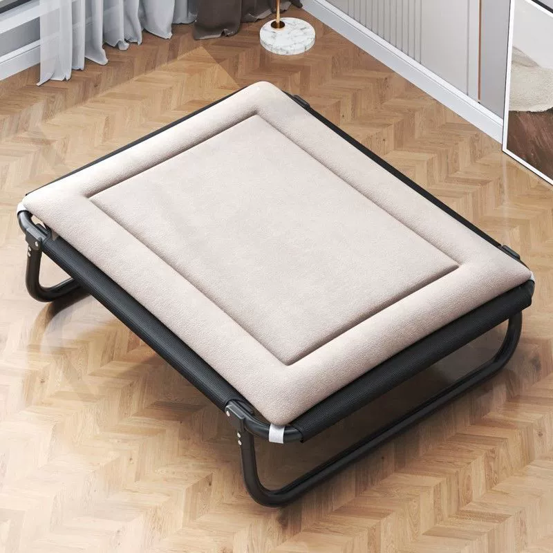 Складная кровать для домашних животных, собачья лежанка, универсальная четырехсезонная кровать для собак, съемная и моющаяся, для золотистого ретривера, товары для животных