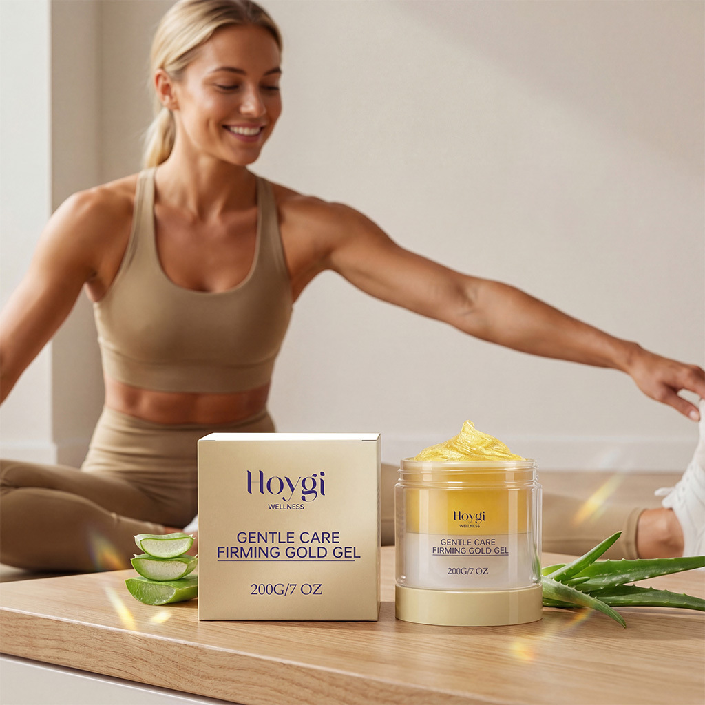 Hoygi Body Care Gel Has a Refreshing and Comfortable Texture, Moisturizes the Body's Skin, and Is Easily Absorbed