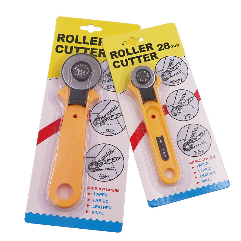 Cortador Rotativo para Tela y Cuero 28mm 45mm Rotatorio para Costura DIY