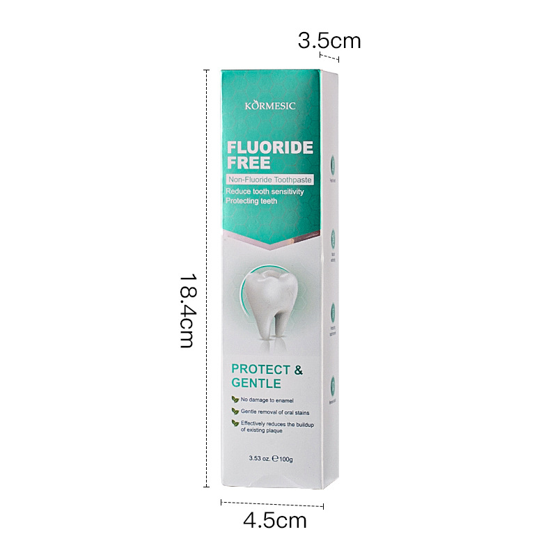 KORMESIC pasta de dientes en inglés, aliento fresco, limpieza oral, fábrica de comercio exterior transfronterizo al por mayor image 20