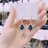 Universal fashionable golden earrings, internet celebrity, fitted