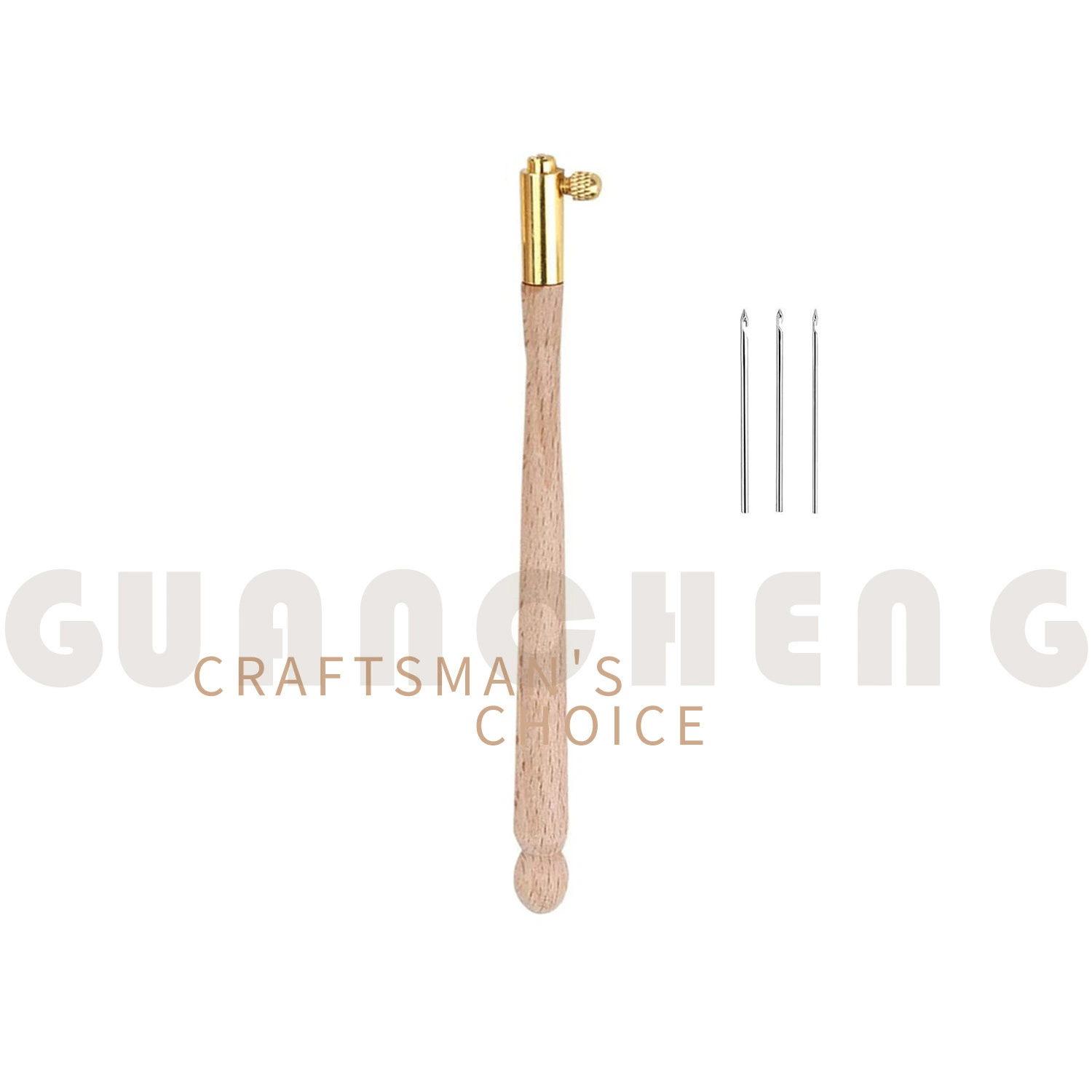 Многоспецификационная сменная головка крючка для французской вышивки, буковый крючок для ручной вышивки, инструмент для обратной вышивки, набор инструментов для вязания крючком