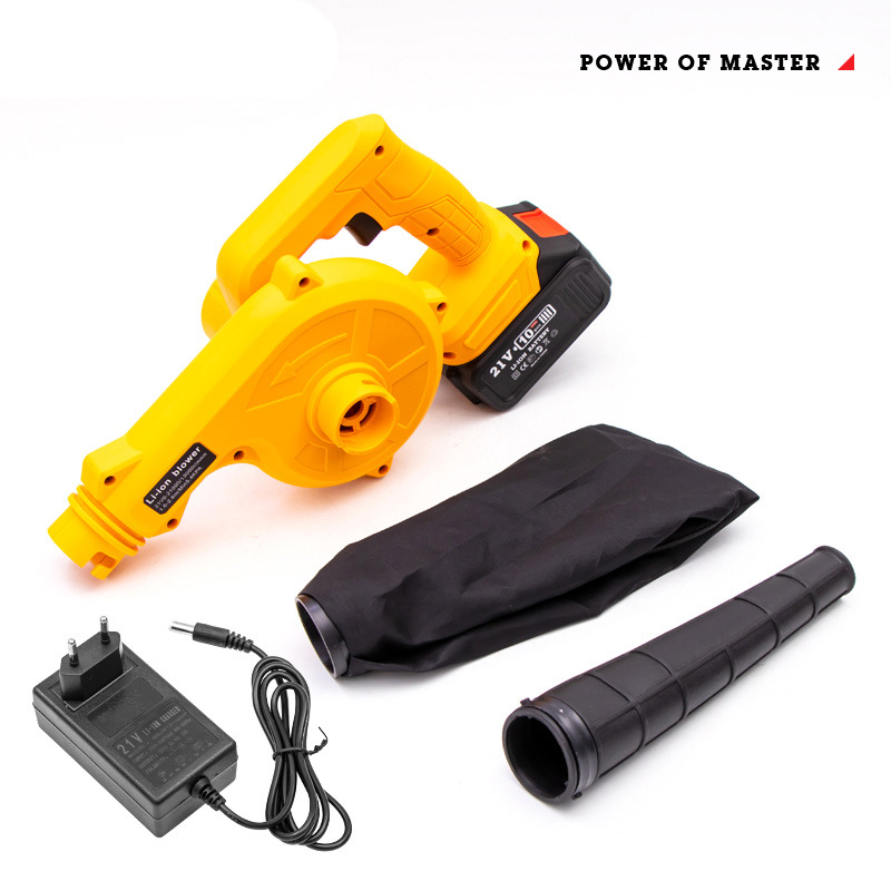 Lithium Battery Blower Brushless Turbocharged Blower Rechargeable Blower Household Industrial Dust Collector