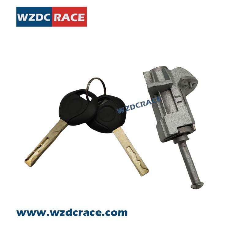 51218236595 para BMW Serie 5 cilindro de la puerta izquierda conjunto de cilindro con 2 llaves