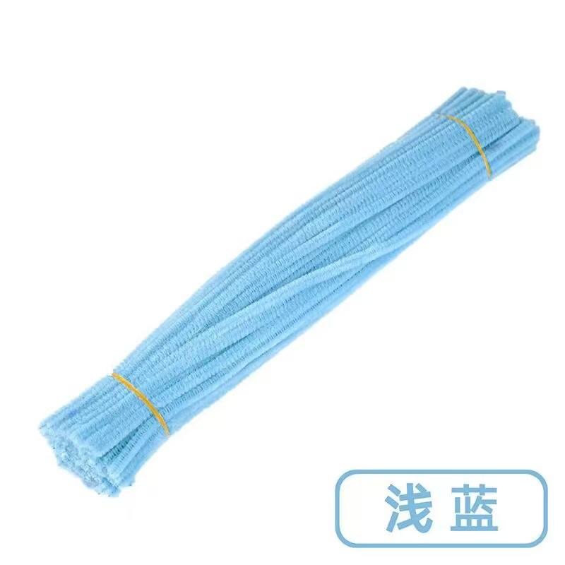 Varilla retorcida Cifrado Macaron Color Cifrado Mano Raíz de pelo hecho a mano Juguetes de bricolaje para niños Ramo de arte Material Paquete de lana