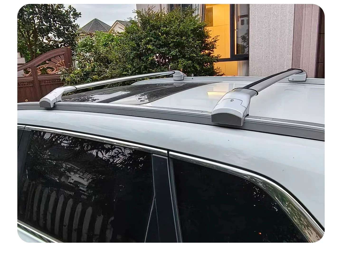 Silent vise type thickened aluminum alloy roof element PLUS Odyssey Elyson X1 Tang DM Song MAX crossbar frame
