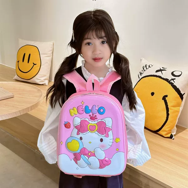 Cross-border New Kindergarten Schoolbag Cartoon Primary School Students' Grade 1-2 Hard Shell Backpack Large Capacity Backpack for Children