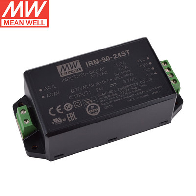 明纬(MEANWELL)IRM-90-24ST PCB安装绿色模块电源 明纬电源 4.1