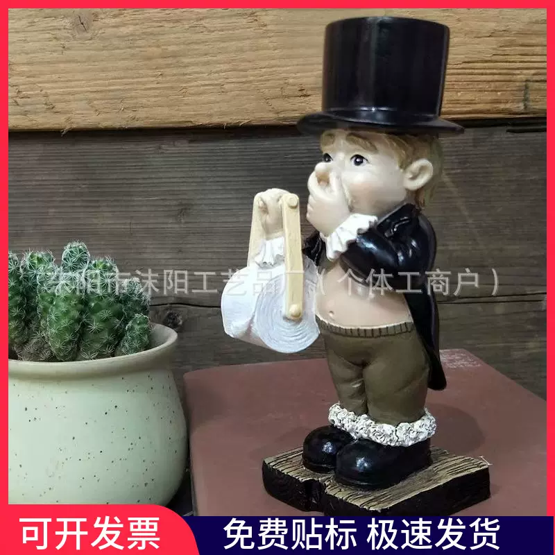 跨境新品圣诞节气氛装饰摆件圣诞雪人老人驯鹿挂件挂饰树脂工艺品