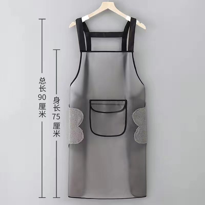 손을 닦을 수 있는 포켓과 스트랩이 있는 스트랩 모델 [길이 75cm ]