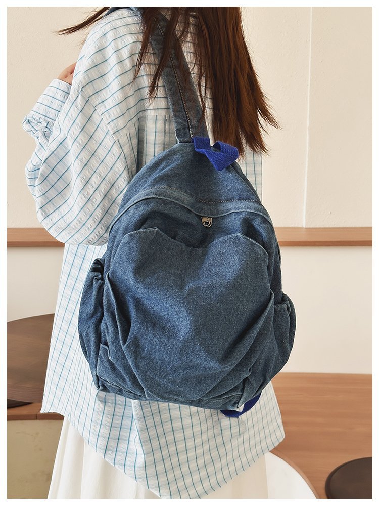 Solid Color Casual Daily Women's Backpack display picture 2