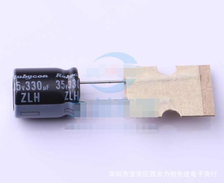 35ZLH330MEFCT810X12.5 参数 330uF 35V 引线型铝电解电容