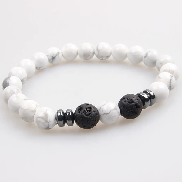 Bracelet natural stone, 8mm