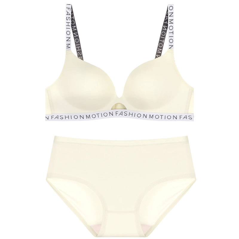 Wireless bra, push up bra, sexy set, beautiful back