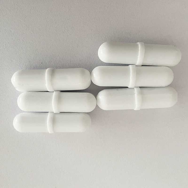 Магнитная мешалка Мешалка из ПТФЭ Круглая цилиндрическая форма оливок, устойчивая к кислотам и щелочам, магнитная мешалка с ротором