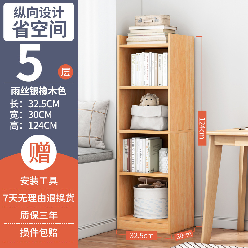 Estantería Gabinete de esquina Versión estrecha Gabinete de almacenamiento económico simple de piso a techo Almacenamiento Ahorro de espacio Estantería de esquina pequeña