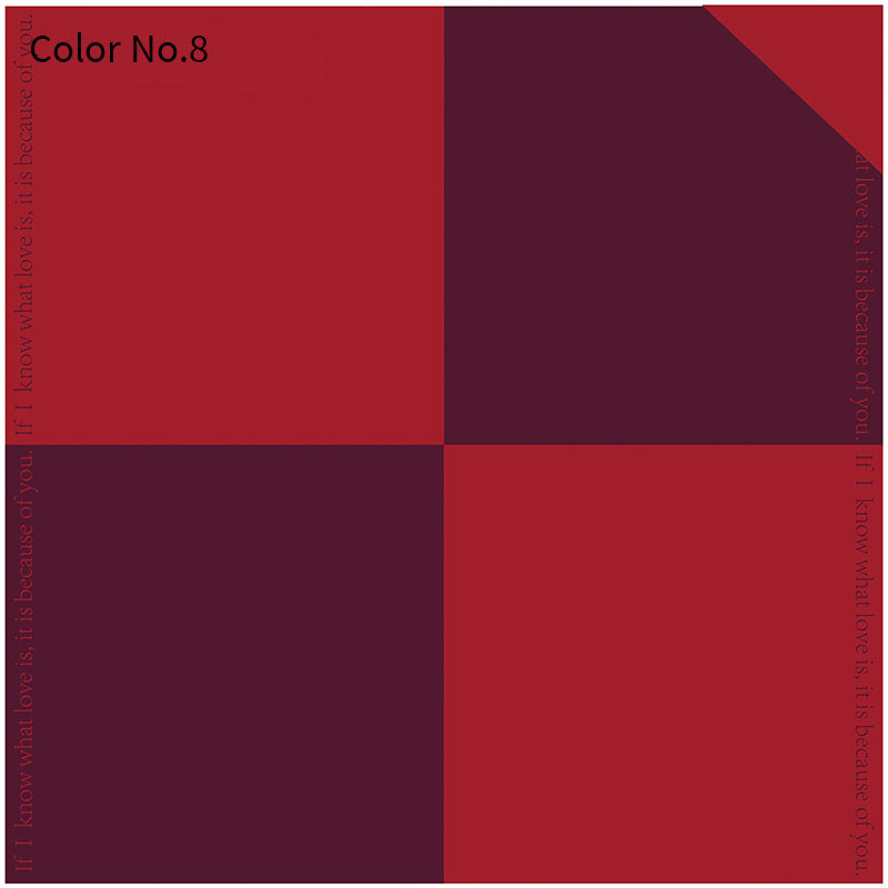 Floral fiesta fábrica mayorista engrosado flor flor florista paquete de papel de embalaje impermeable de regalos de dos colores