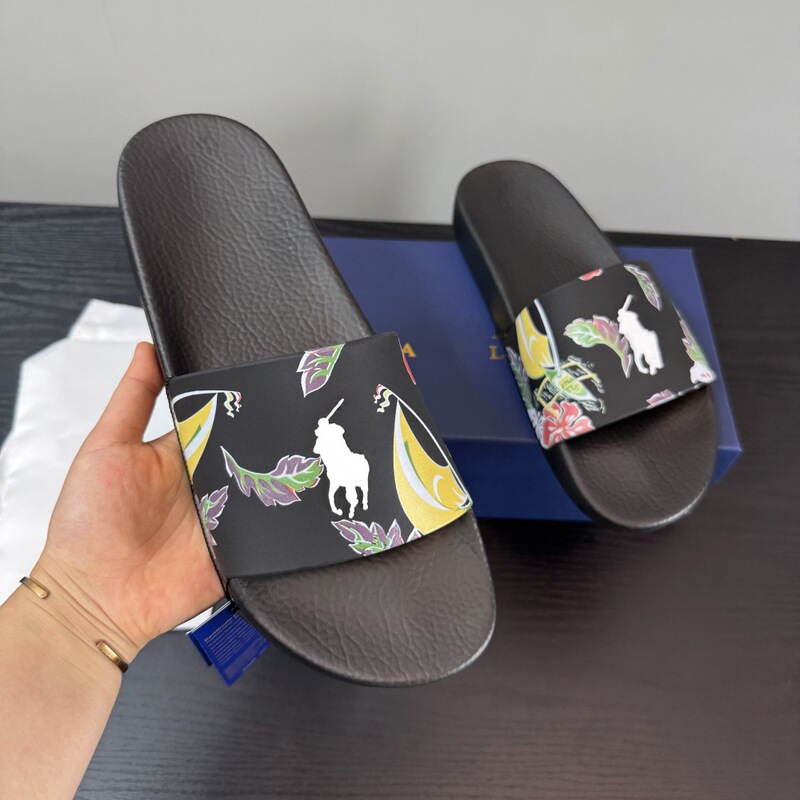 Cross-Border Polo Flip-Flops 2026 Summer New High-Quality Men's Slippers Malaysia Jamaica Beach Shoes