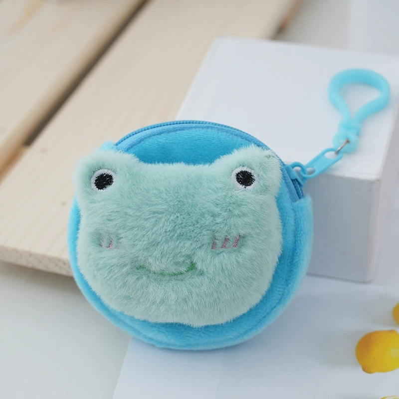 Children's cartoon plush doll, small organizer bag, wallet, backpack, bag accessory, pendant
