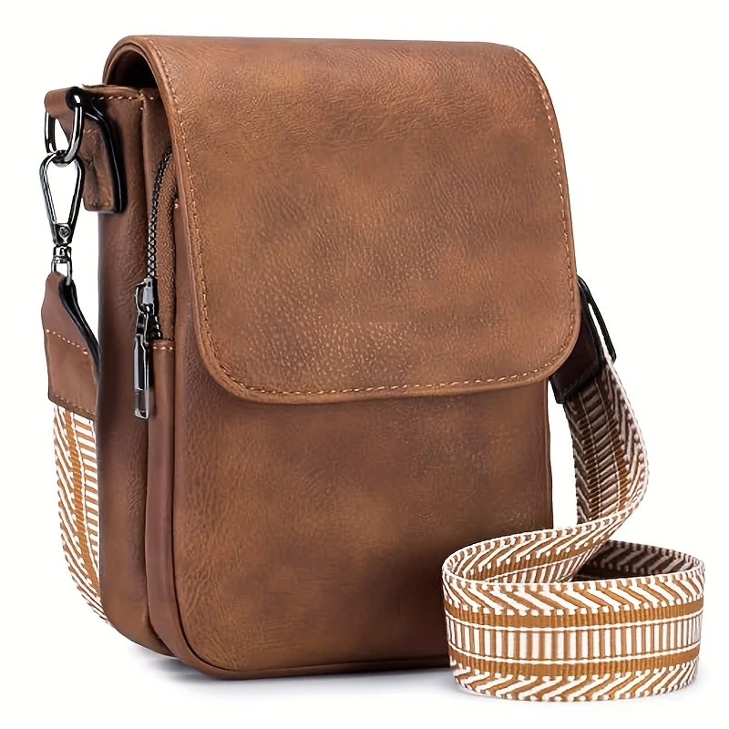 Cross-Border Best-Selling Amazon Popular Mini Ethnic Pattern Strap Crossbody Bag Mobile Phone Bag Multi-Functional Shoulder Strap Women's Bag