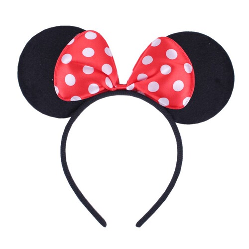 Cartoon headdress girl style cute Mickey Minnie bow headband headband